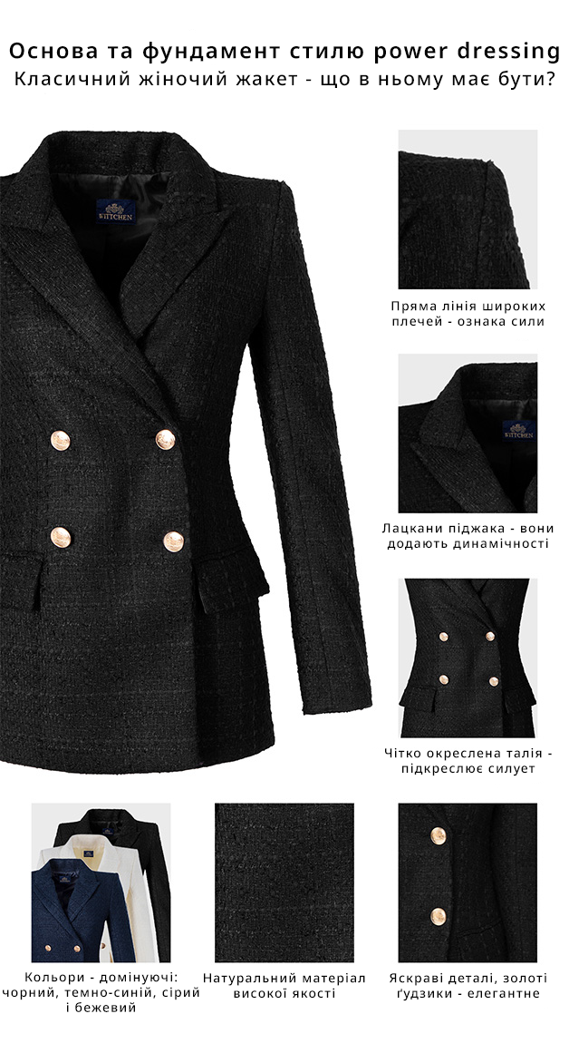 Основа та фундамент стилю power dressing