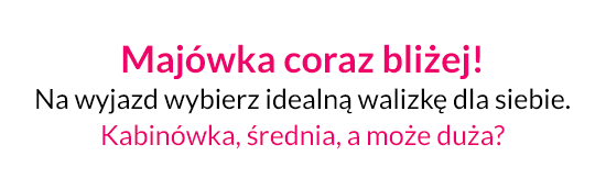 Wybierz idealną walizkę dla siebie
