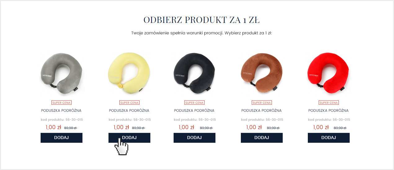 Odbierz prezent za 1 zł!