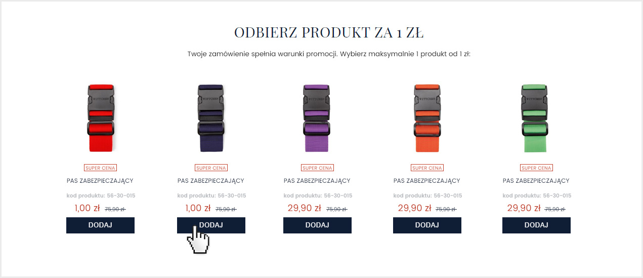 Odbierz prezent za 1 zł!