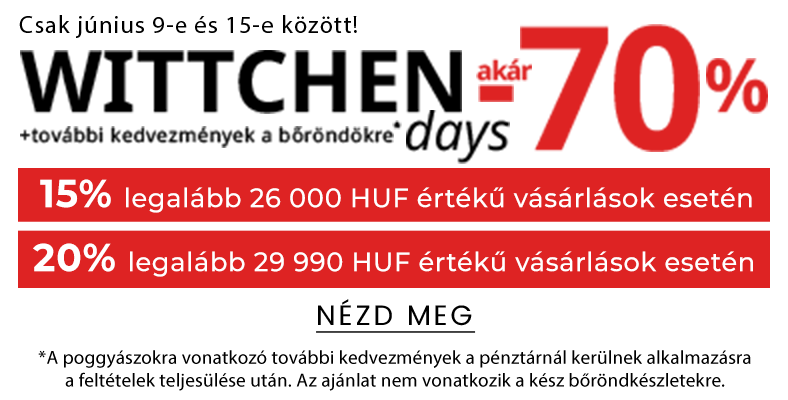 WITTCHEN napok: akár -70%