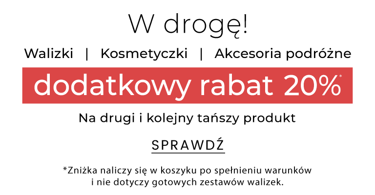 Walizki | Kosmetyczki | Akcesoria podróżne