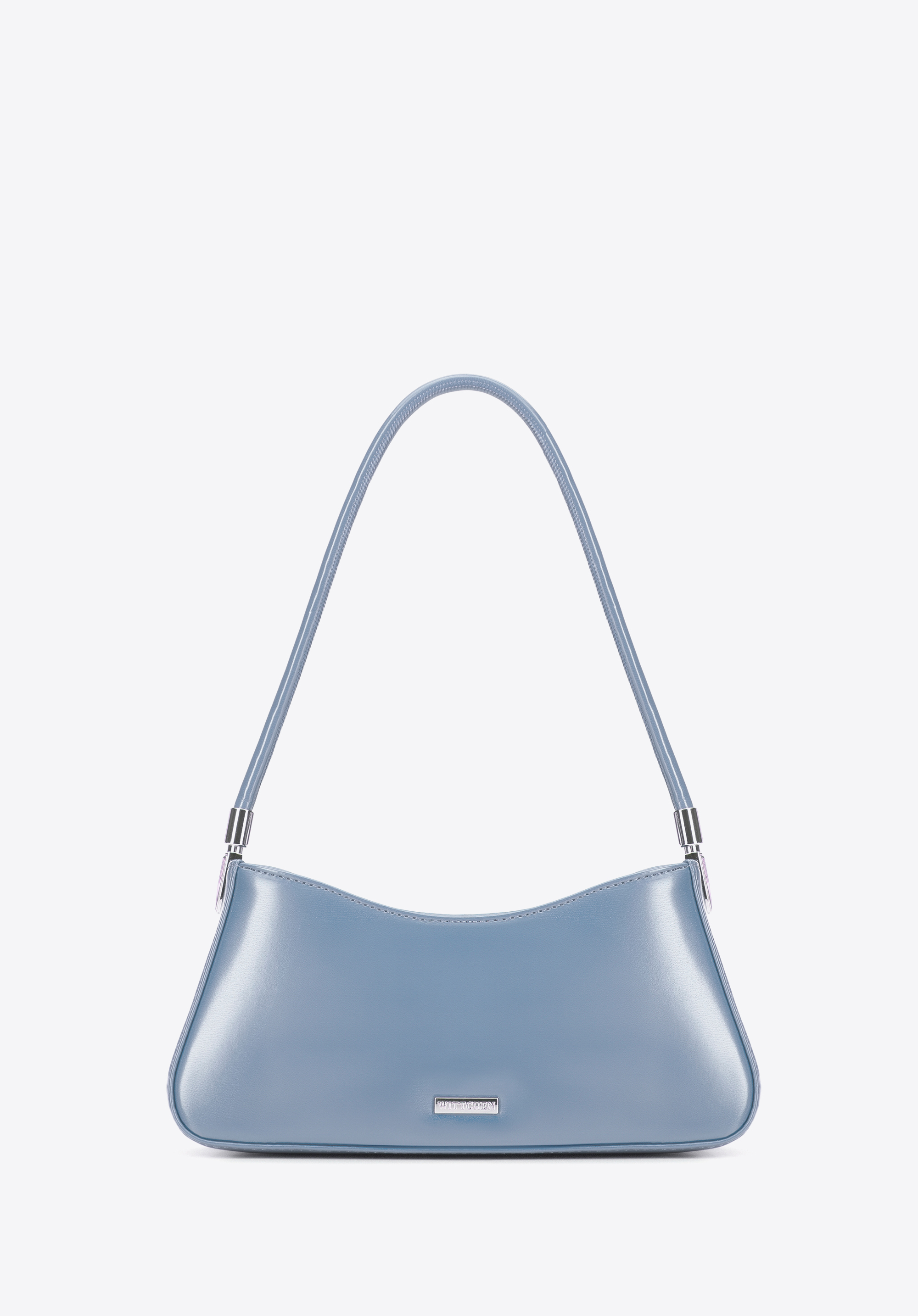 Жіноча сумка-багет зі штучної шкіри, синій, 101-4Y-433-1, Фото 1