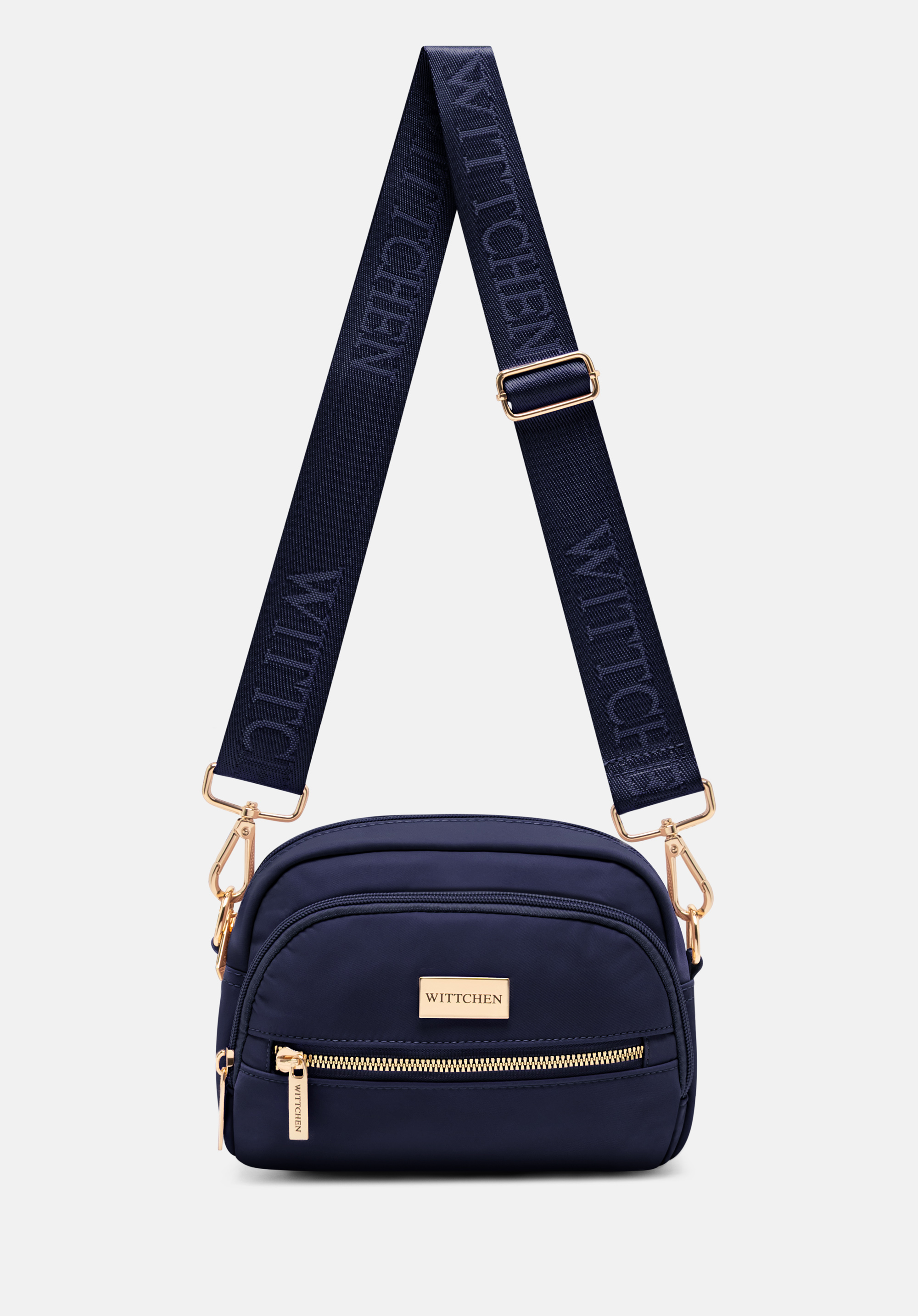 Жіноча нейлонова сумка, темно-синій, 29-4P-203-90, Фото 1