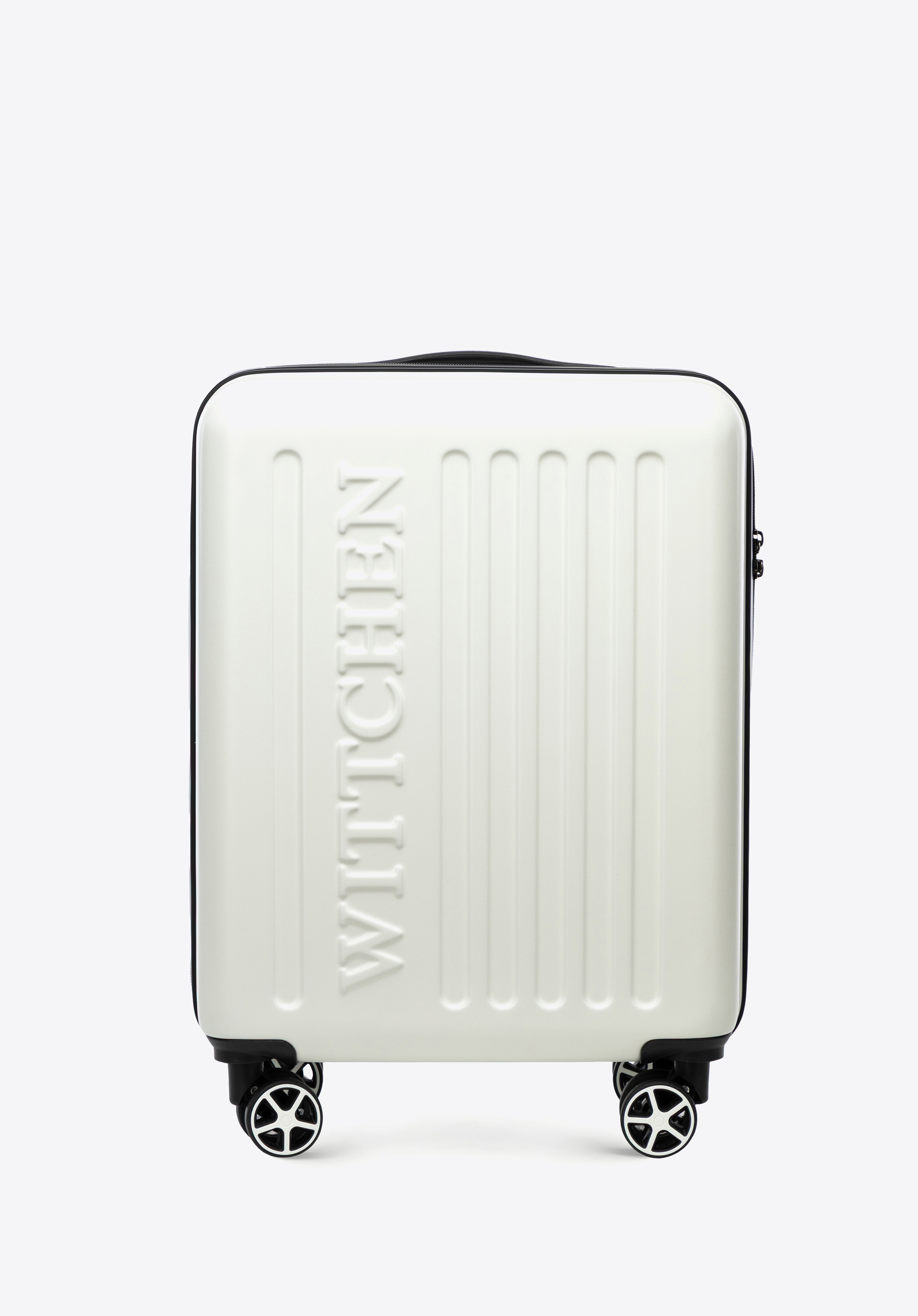 Маленька валіза з ABS з тисненням логотипу, білий, 56-3A-501-89, Фото 1