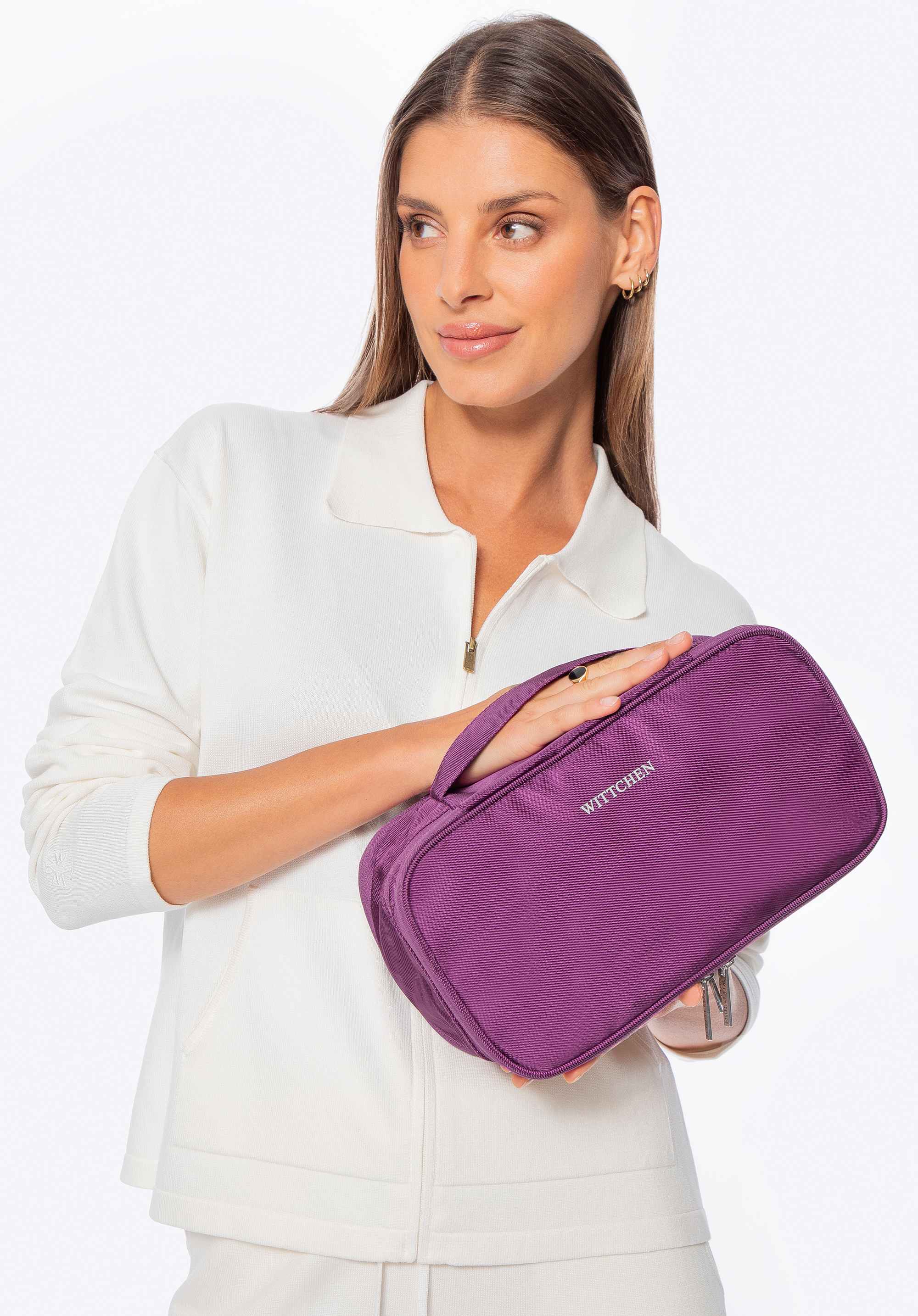 Багатофункціональна дорожня косметичка, фіолетовий, 56-3S-704-44, Фото 1