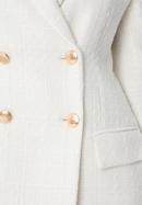 Jachetă boucle de damă, alb, 98-9X-500-N-S, Fotografie 4