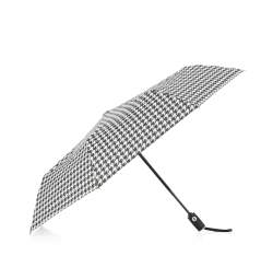 Umbrelă automată cu logo, alb - negru, PA-7-154-1X, Fotografie 1