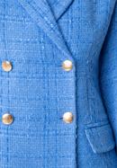 Jachetă boucle de damă, albastru, 98-9X-500-N-L, Fotografie 6