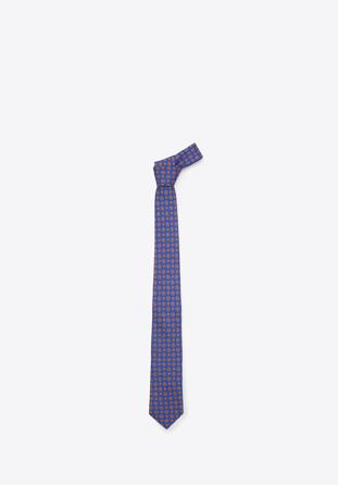 Cravată, albastru - portocaliu, 87-7K-001-X4, Fotografie 1