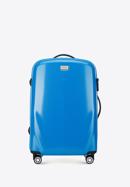 Set de valize din policarbonat, într-o singură culoare, albastru, 56-3P-57S-95, Fotografie 3