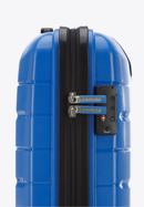 Valiză de cabină din polipropilena canelată, albastru, 56-3T-721-95, Fotografie 7