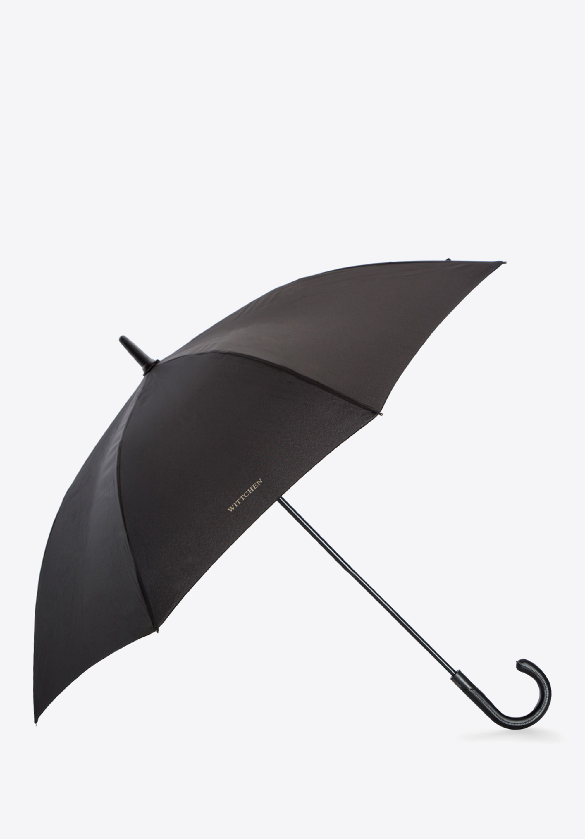 Großer Regenschirm mit Halbautomatik, Anthrazitgrau, PA-7-152-11, Bild 1