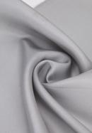 Batistă de buzunar din mătase într-o singură culoare, argintiu, 96-7P-001-5, Fotografie 5