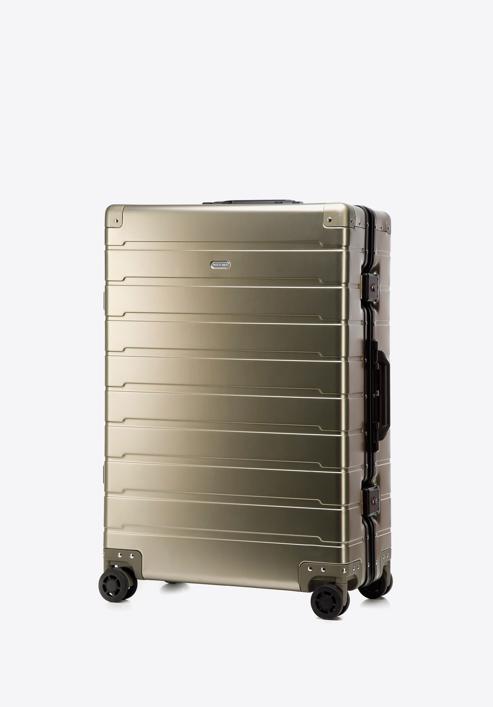 Set valize din aluminiu, auriu, 56-3H-10S-86, Fotografie 5