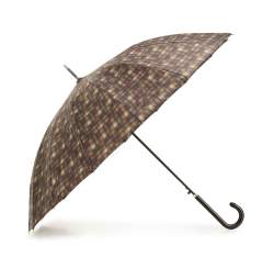 Nagy átmérőjű, félautomata esernyő, barna fekete, PA-7-151-X4, Fénykép 1