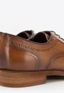 Férfi bőr fűzős cipő, barna, 94-M-516-5-40, Fénykép 8