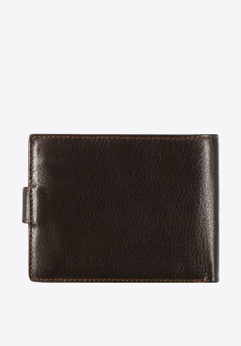 Férfi bőr pénztárca elválasztó panellal, barna, 14-1-038-L41, Fénykép 5