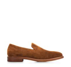 Férfi velúrbőr lords cipő, barna, 96-M-708-5-44, Fénykép 1