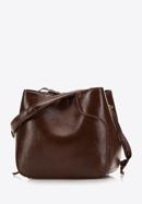 Kisméretű műbőr női táska, barna, 98-4Y-004-5, Fénykép 3