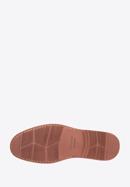 Könnyű talpú férfi bőr brogue cipő, barna, 95-M-508-4-43, Fénykép 6