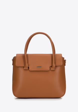 Ökobőr női táska, barna, 97-4Y-600-5, Fénykép 1