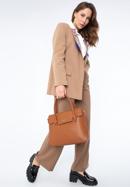 Ökobőr női táska, barna, 97-4Y-600-1, Fénykép 15