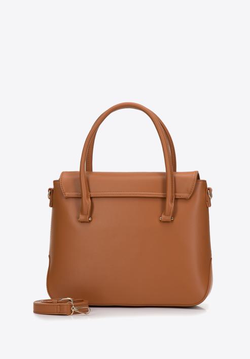 Ökobőr női táska, barna, 97-4Y-600-1, Fénykép 2