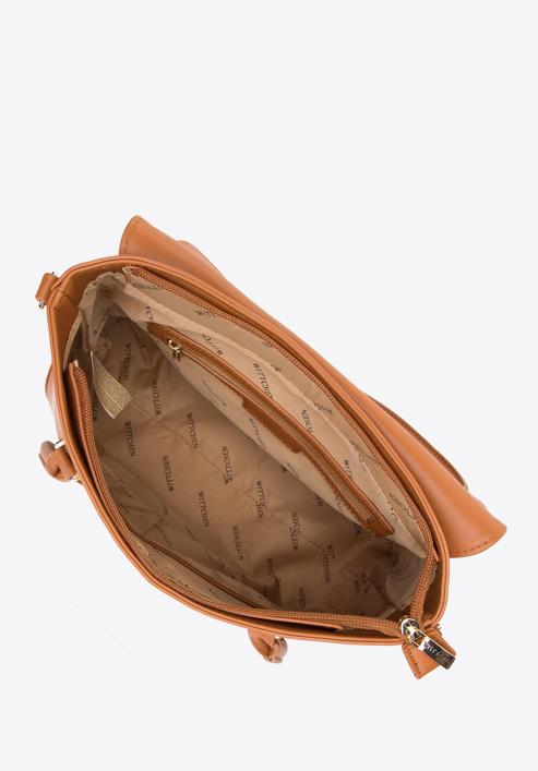 Ökobőr női táska, barna, 97-4Y-600-1, Fénykép 3