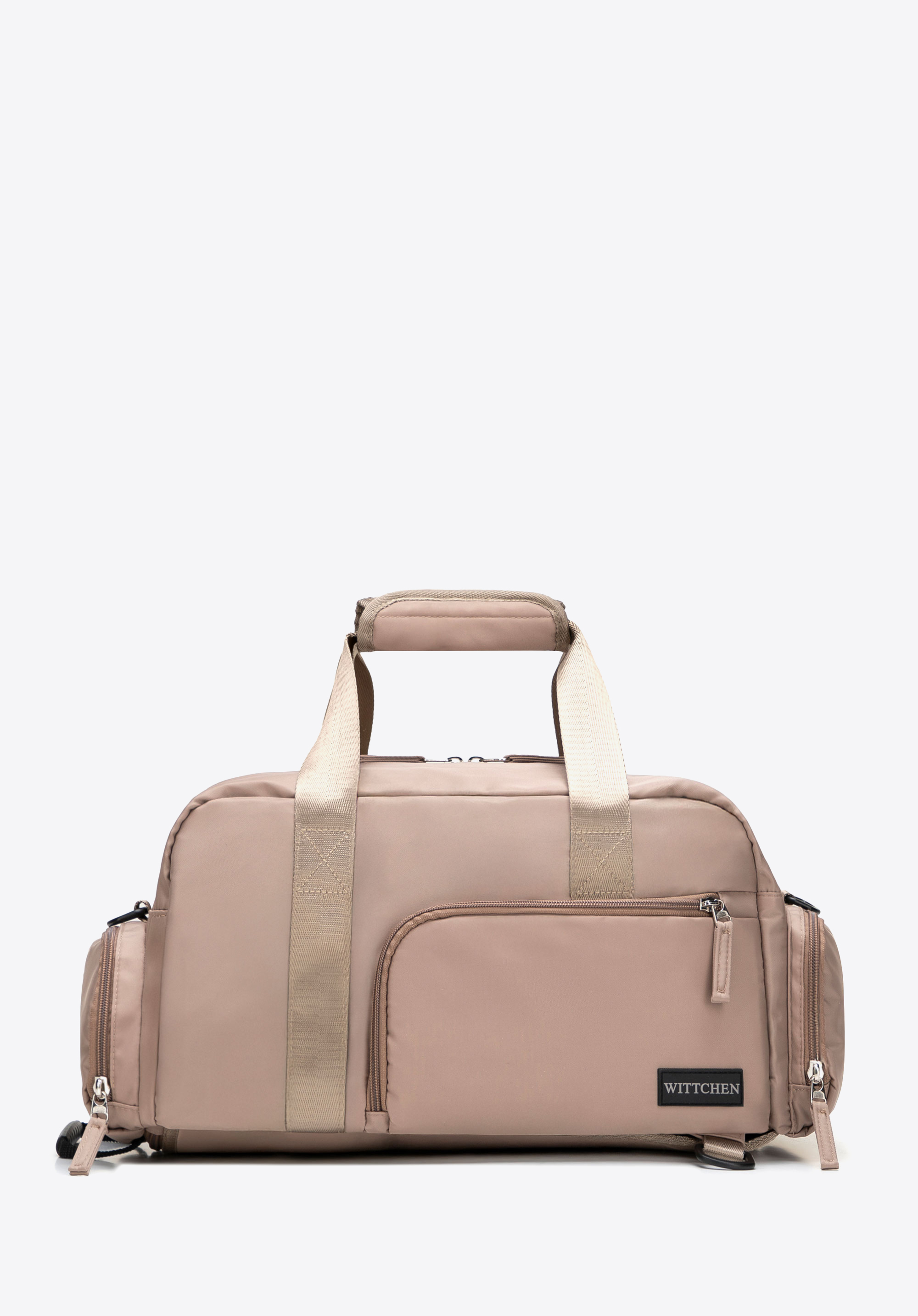 2-in-1-Handgepäcktasche, beige, 56-3S-022-87, Bild 1