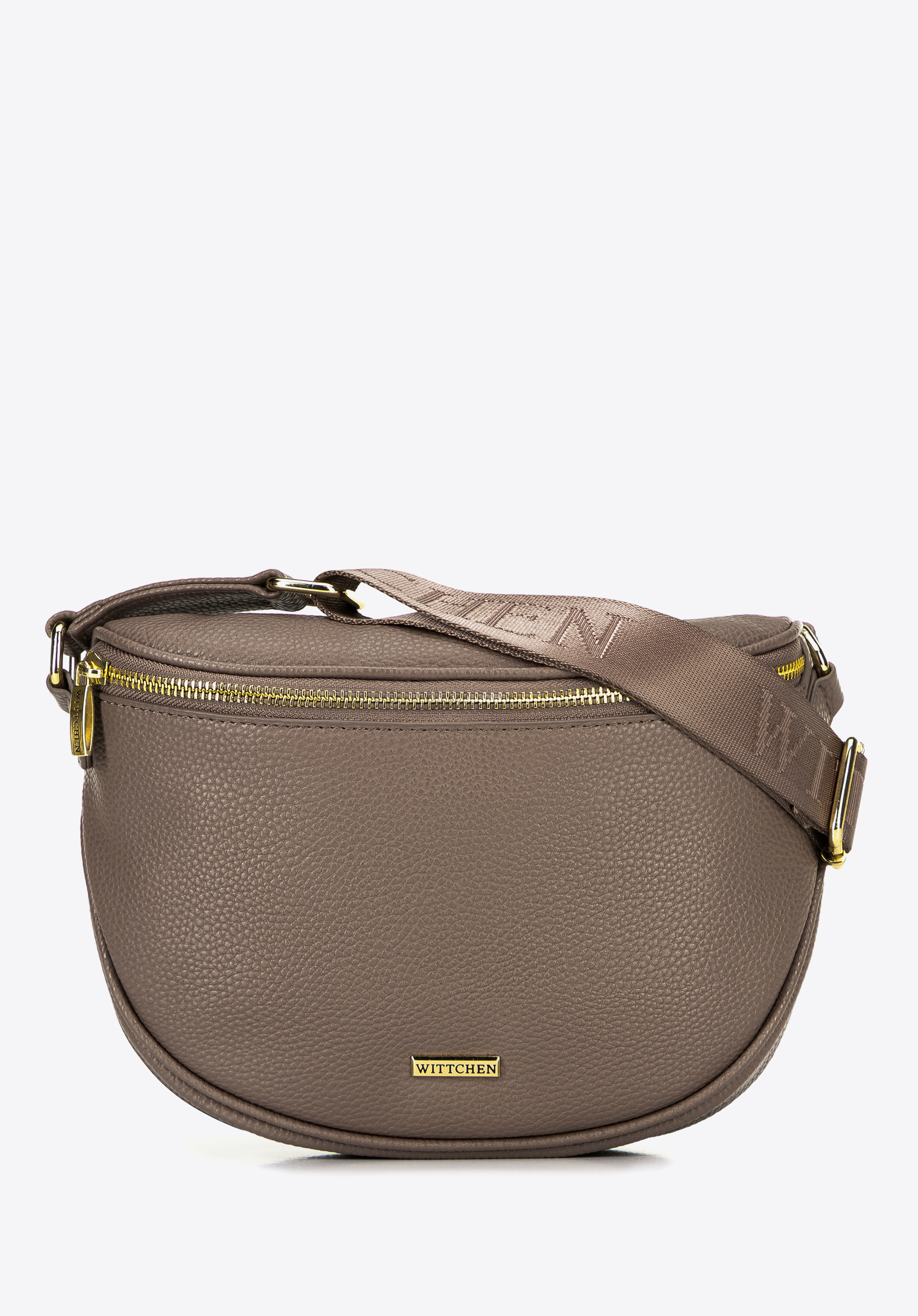 Damen Gürteltasche aus Öko-Leder, beige, 100-3Y-010-9, Bild 1
