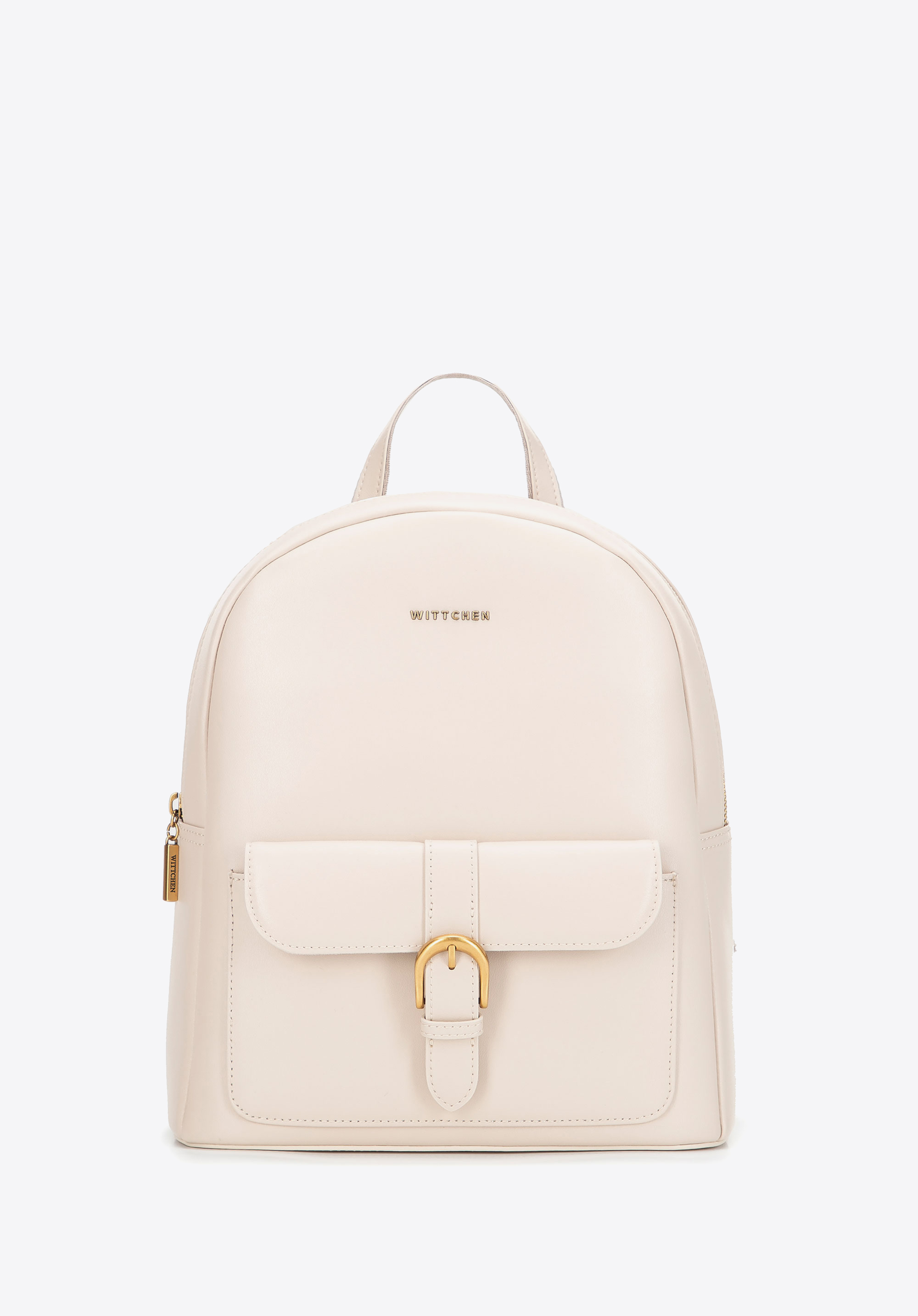 Damen Lederrucksack, Creme, 101-4E-602-9, Bild 1