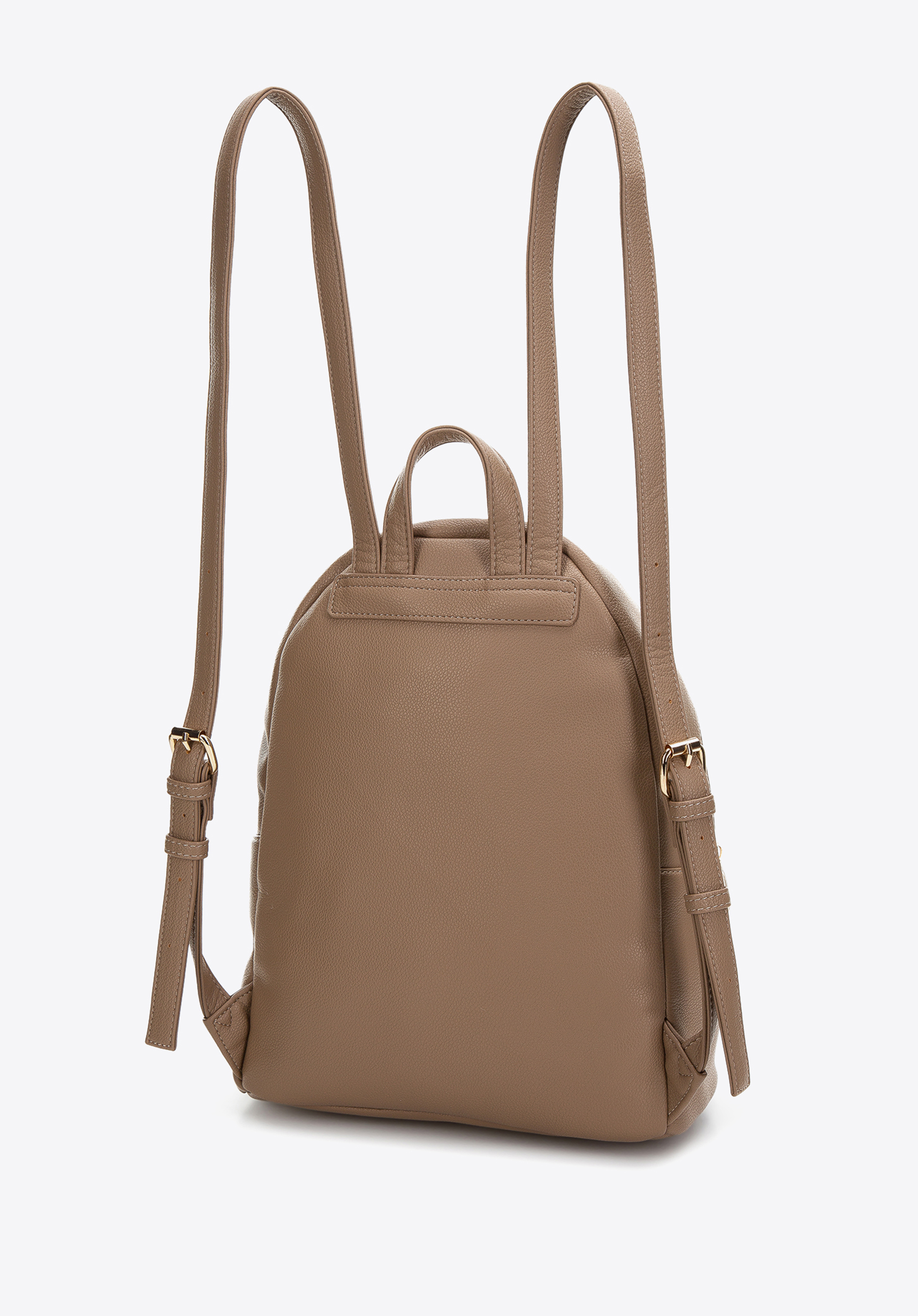 Damenrucksack mit einer verzierten Nietentaschen, beige, 97-4Y-517-9, Bild 1