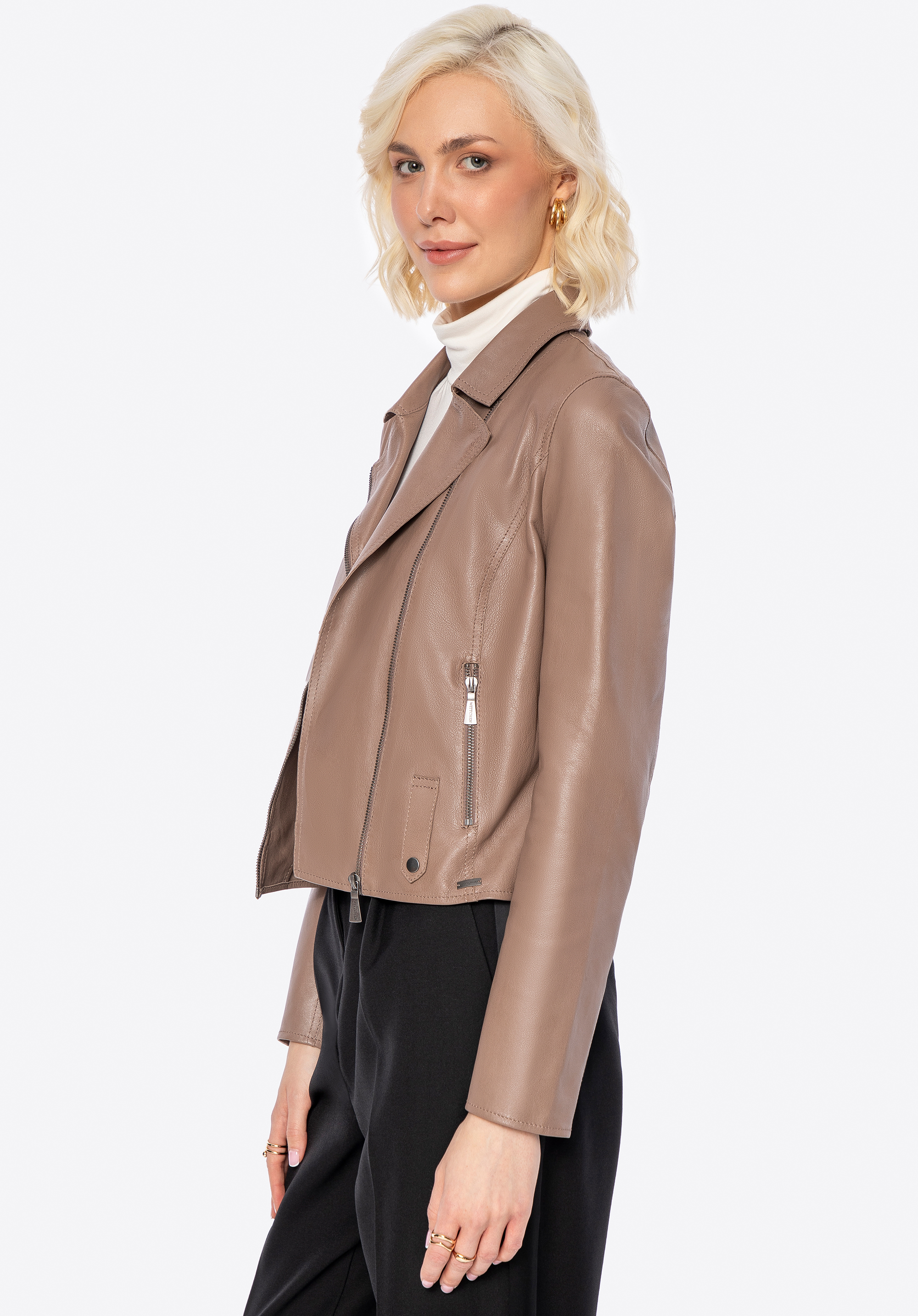 Damenjacke aus Schaffell, beige, 100-09-400-9-L, Bild 1