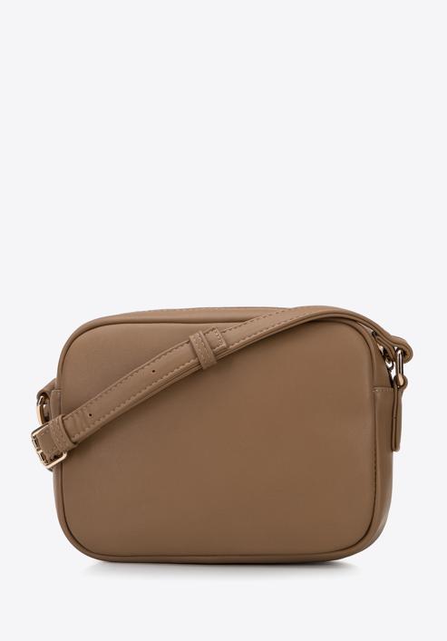 Gesteppte Umhängetasche aus Öko-Leder, beige, 95-4Y-515-9, Bild 2