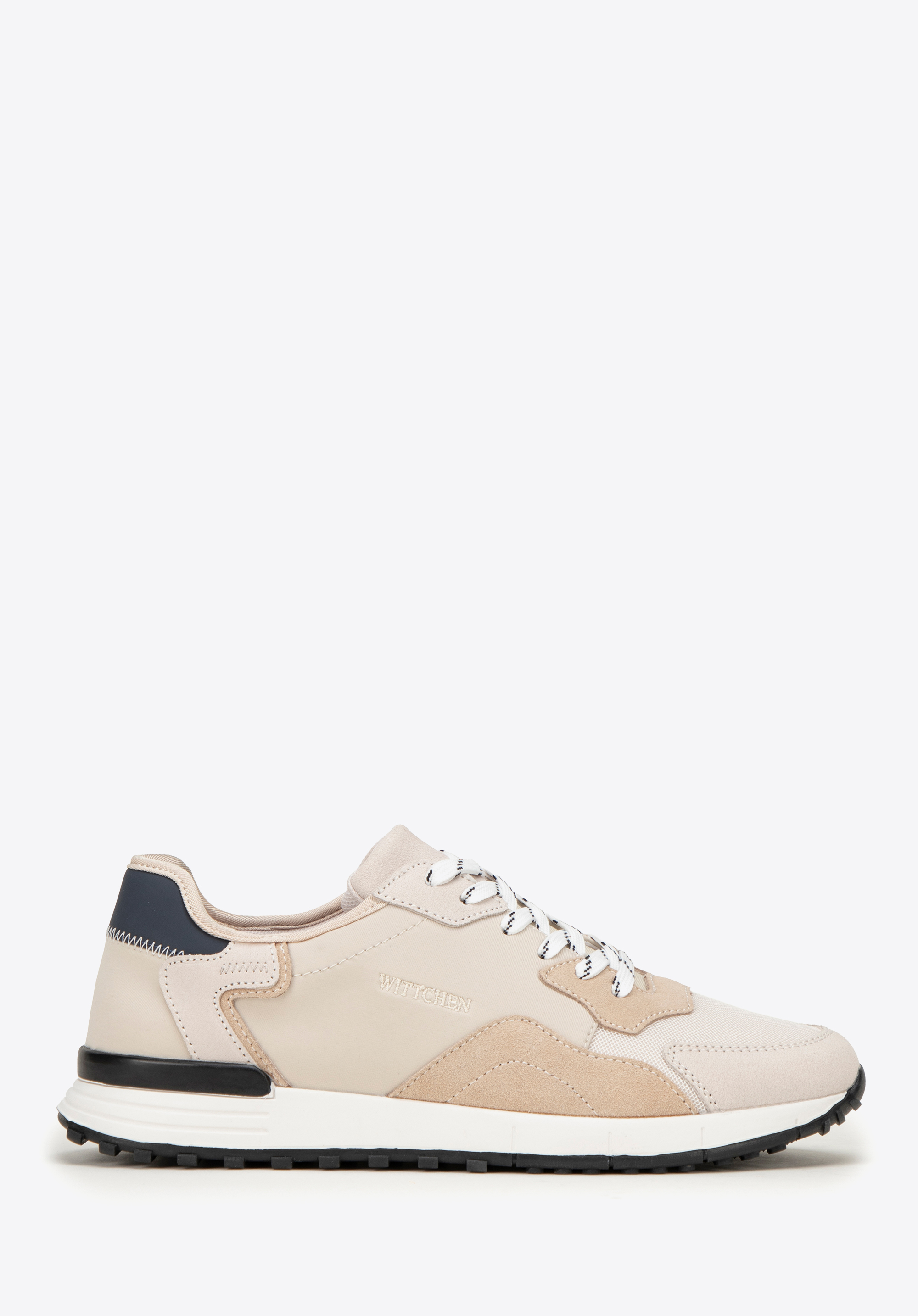 Herren-Sneaker aus Wildleder, beige, 99-M-306-9-43, Bild 1
