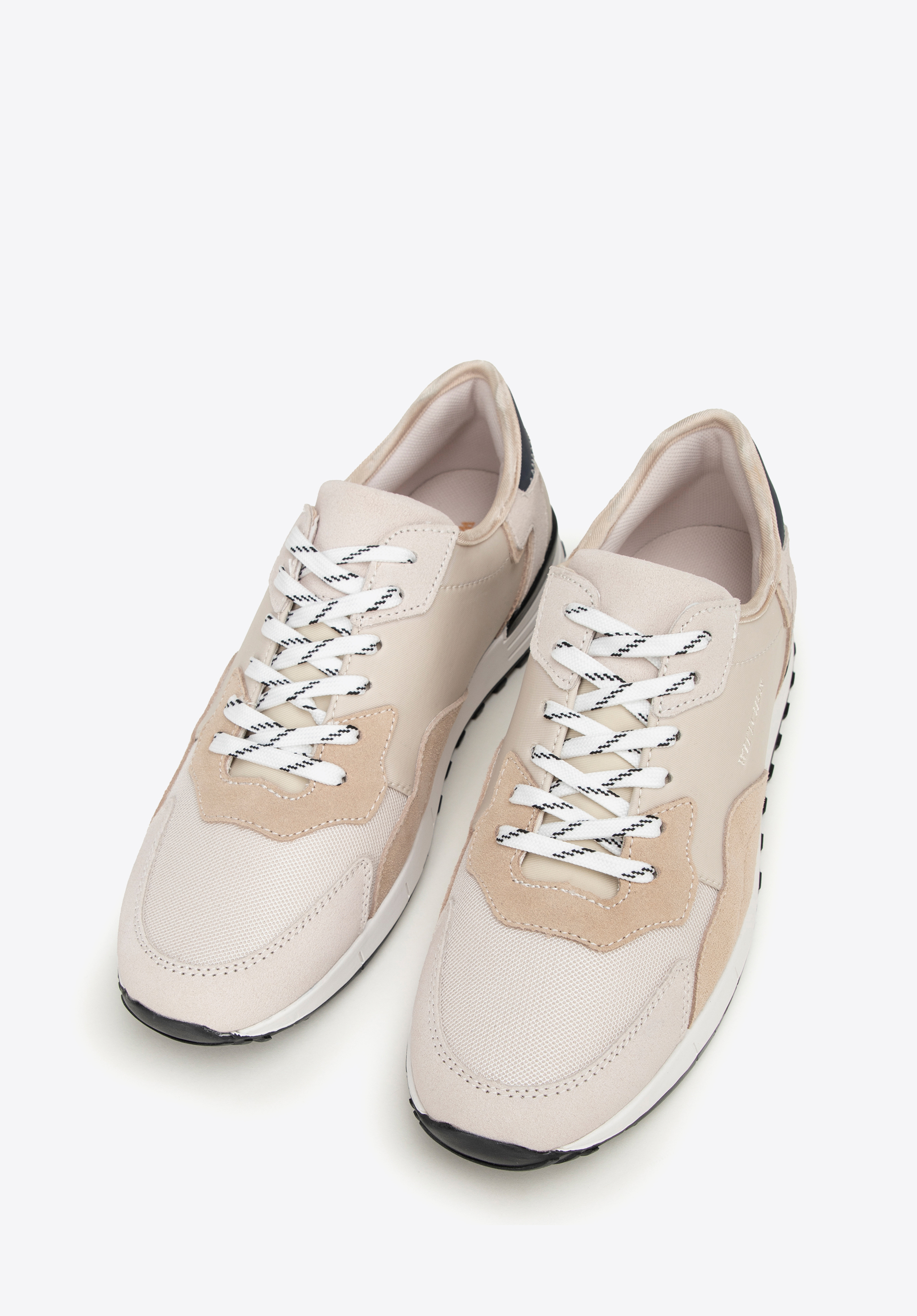 Herren-Sneaker aus Wildleder, beige, 99-M-306-9-43, Bild 1