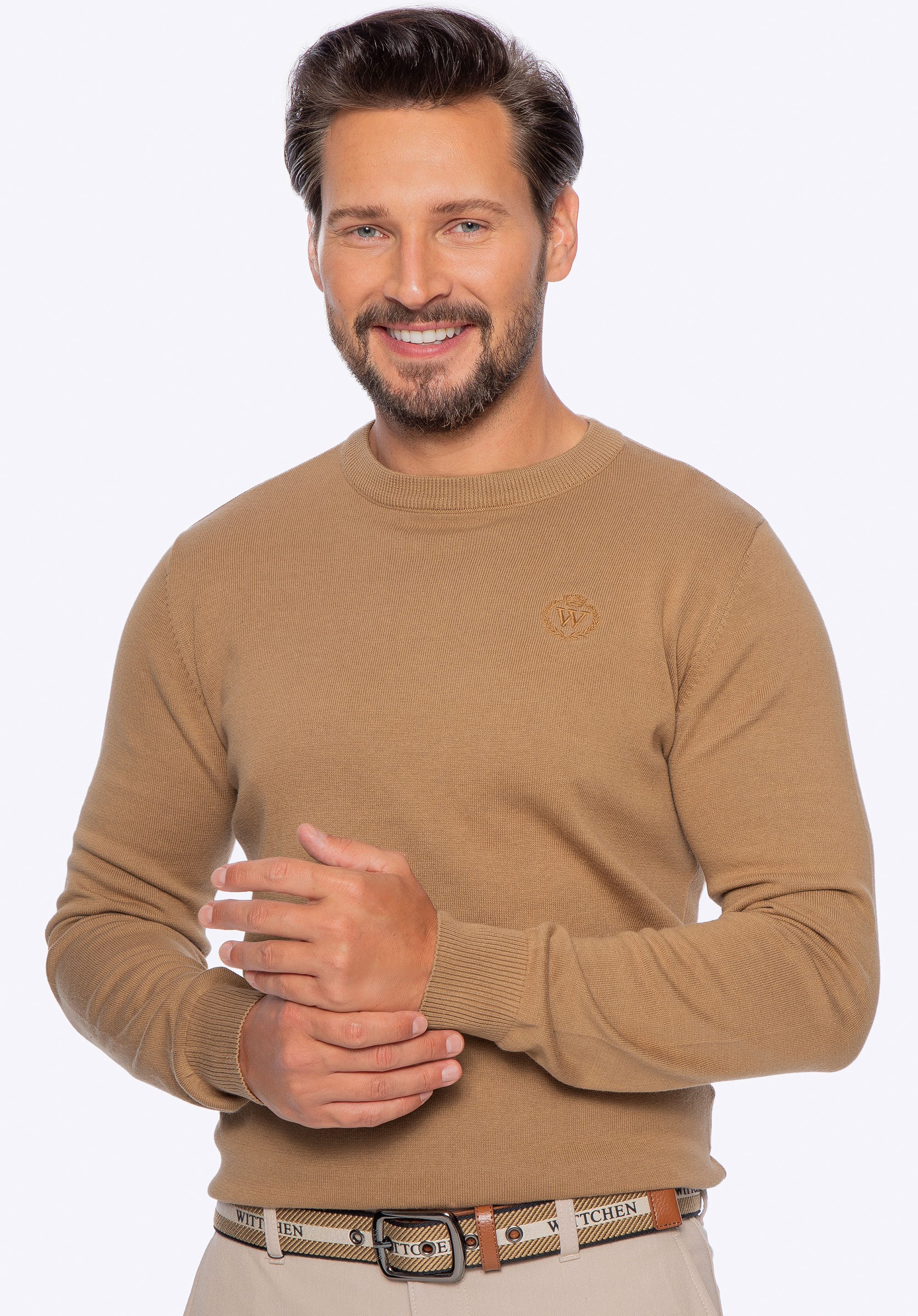 Herrenpullover aus Baumwolle