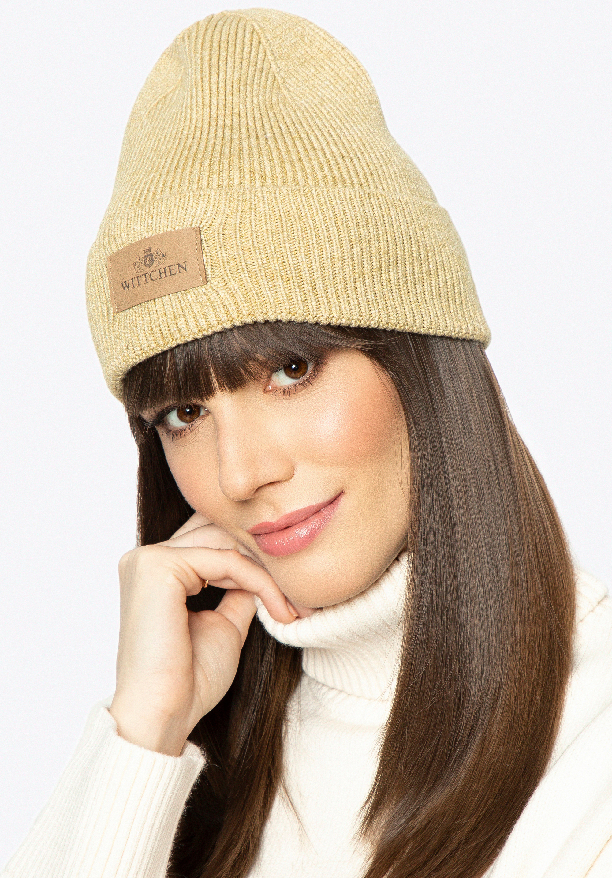 Klassische Herrenmütze, beige, 97-HF-013-9, Bild 1