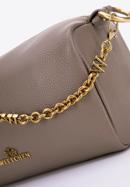 Kleine Damenhandtasche aus Leder, beige, 98-4E-207-1, Bild 7