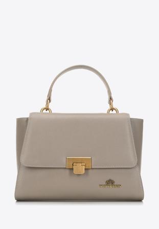 Mittelgroße Handtasche für Frauen, beige, 98-4E-201-5, Bild 1