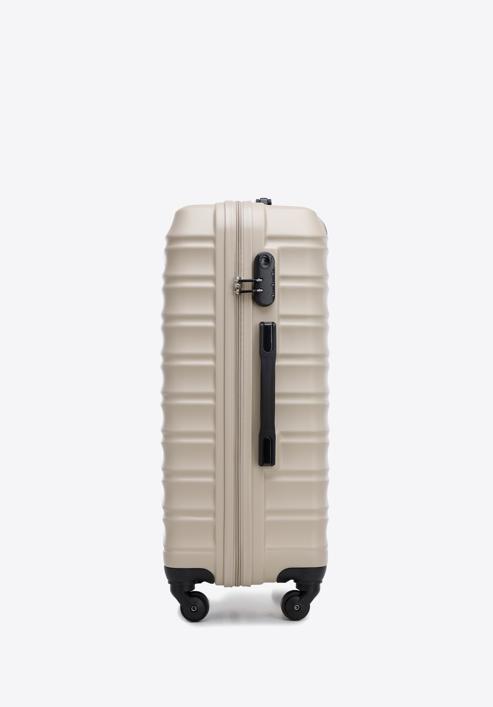 Mittelgroßer Koffer mit Gepäckanhänger, beige, 56-3A-312-89Z, Bild 5