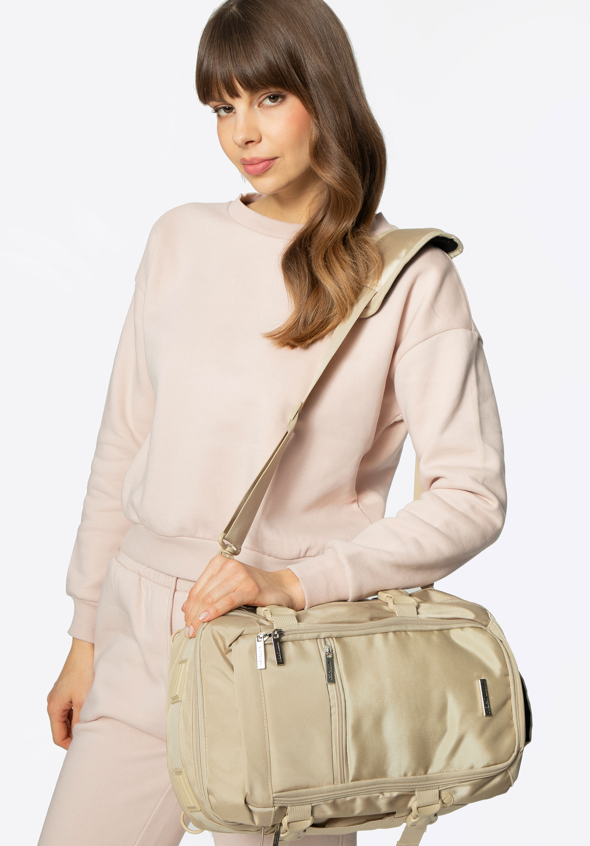 Multifunktionaler Bordrucksack, beige, 29-3P-000-87, Bild 1