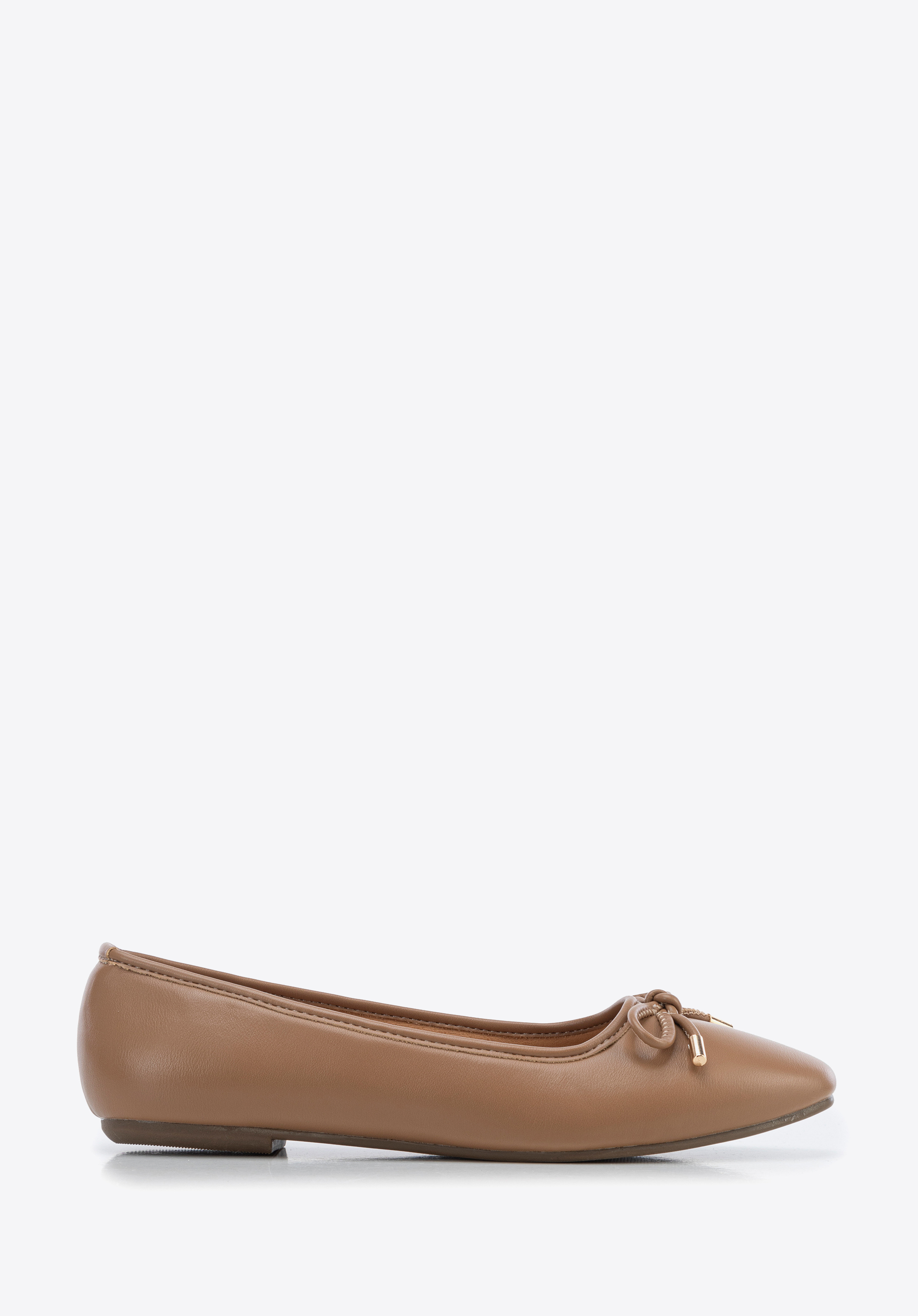 Weiche Ballerinas aus Ökoleder, beige, 100-DP-204-9-39, Bild 1