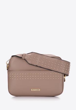 Geantă crossbody de damă, bej, 97-4Y-765-9, Fotografie 1