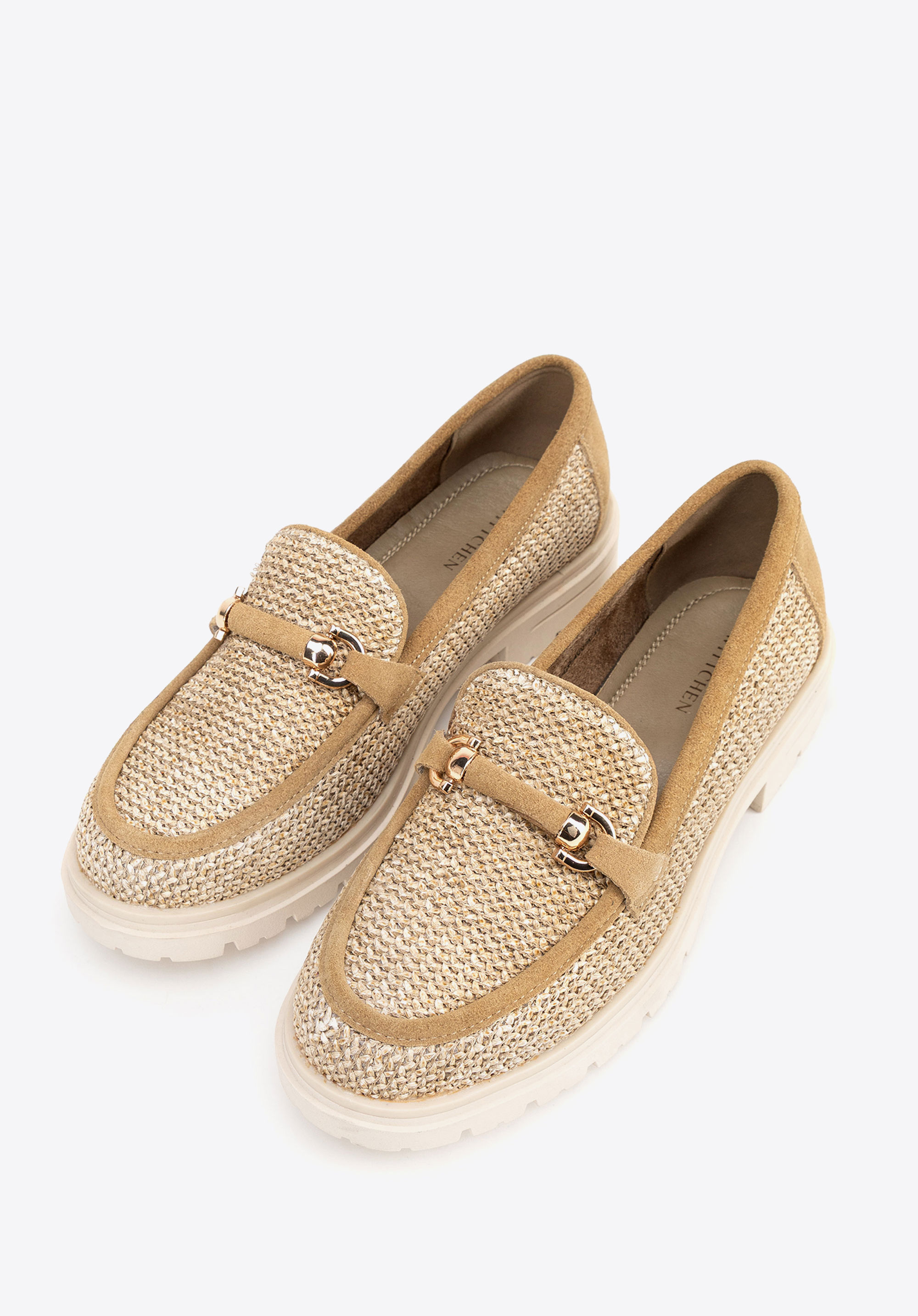 Mocasini de dama impletiti