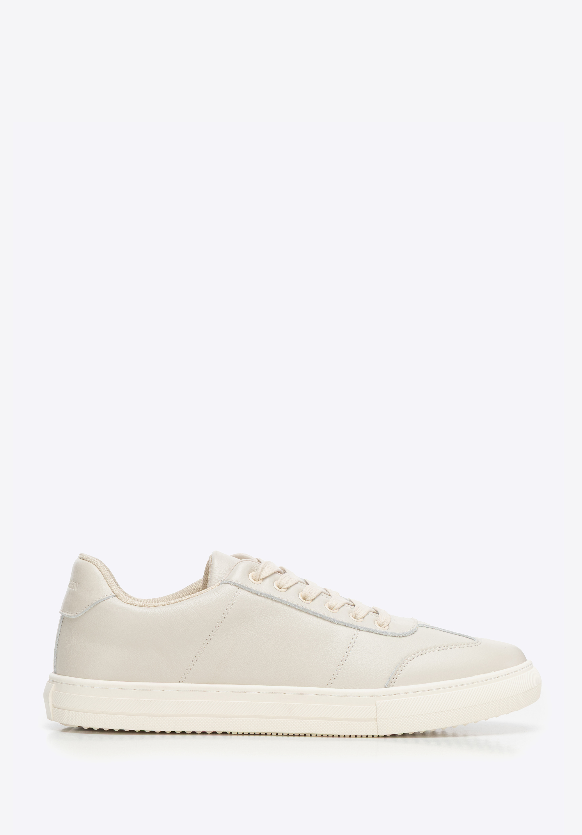 Pantofi sport din piele pentru bărbați, bej, 101-M-513-9-39, Fotografie 1