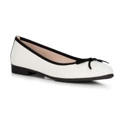 Обувь женская, бело-черный, 90-D-967-0-37, Фотография 1