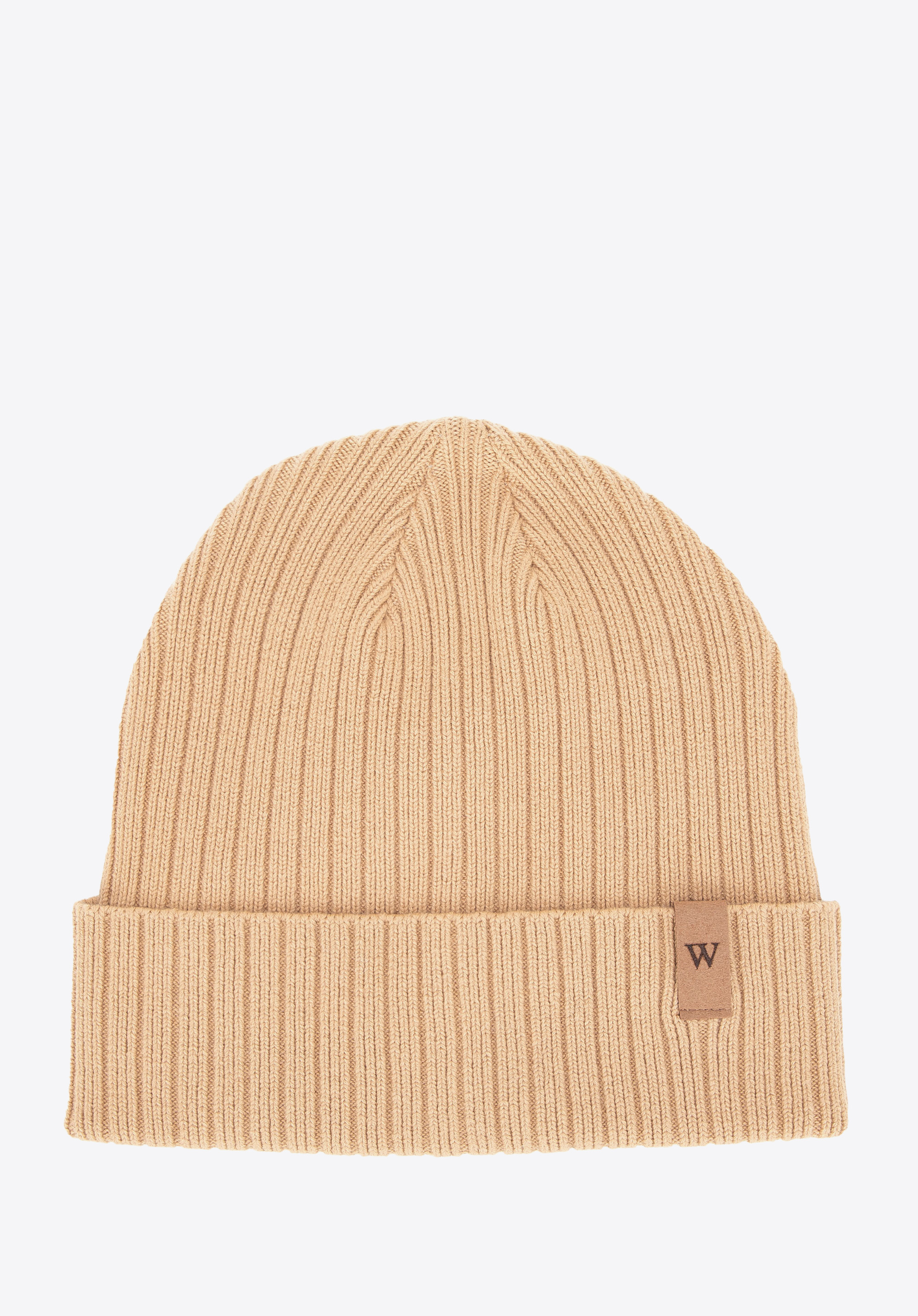 Класична бавовняна шапка, бежевий, 101-HF-036-9, Фото 1