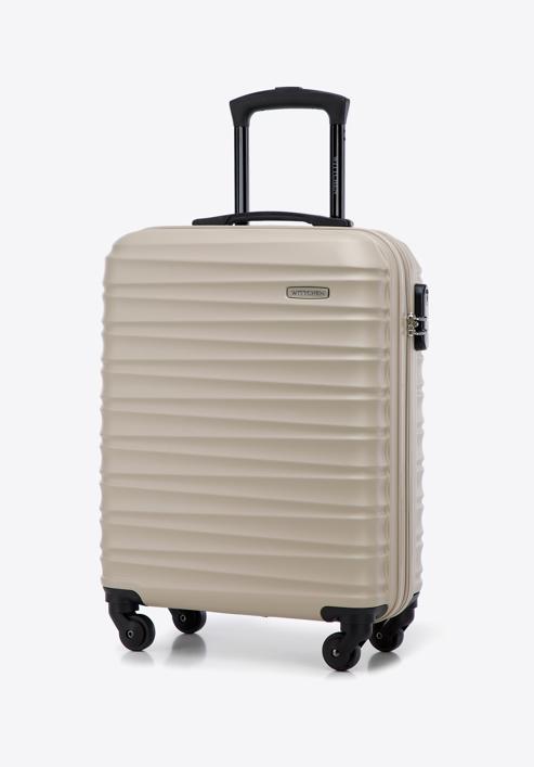 Kabinový cestovní kufr, béžová, 56-3A-311-35, Obrázek 4